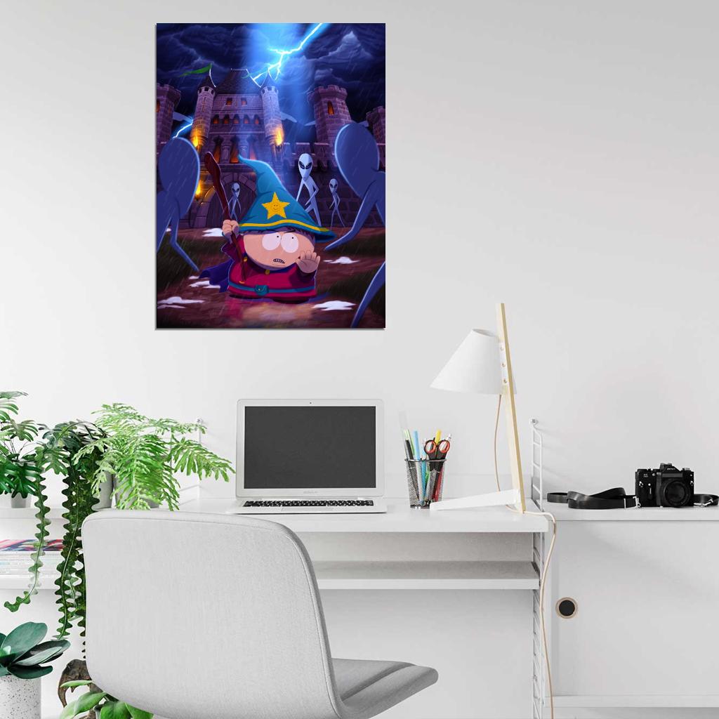 South Park The Stick Of Truth Aliens Cool Art Wall Art Print Poster