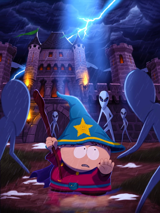 South Park The Stick Of Truth Aliens Cool Art Wall Art Print Poster