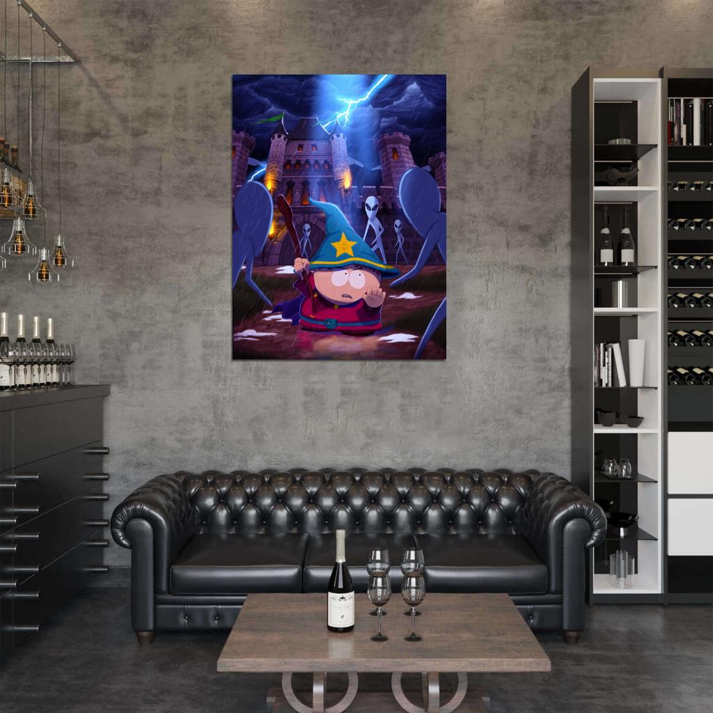 South Park The Stick Of Truth Aliens Cool Art Wall Art Print Poster