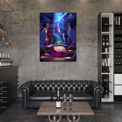 South Park The Stick Of Truth Aliens Cool Art Wall Art Print Poster