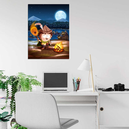 South Park The Stick Of Truth Cool Art Wall Art Print Poster