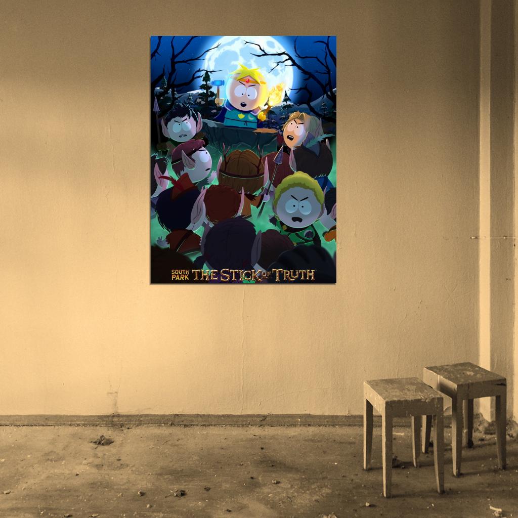 South Park The Stick Of Truth Cool Art Wall Art Print Poster