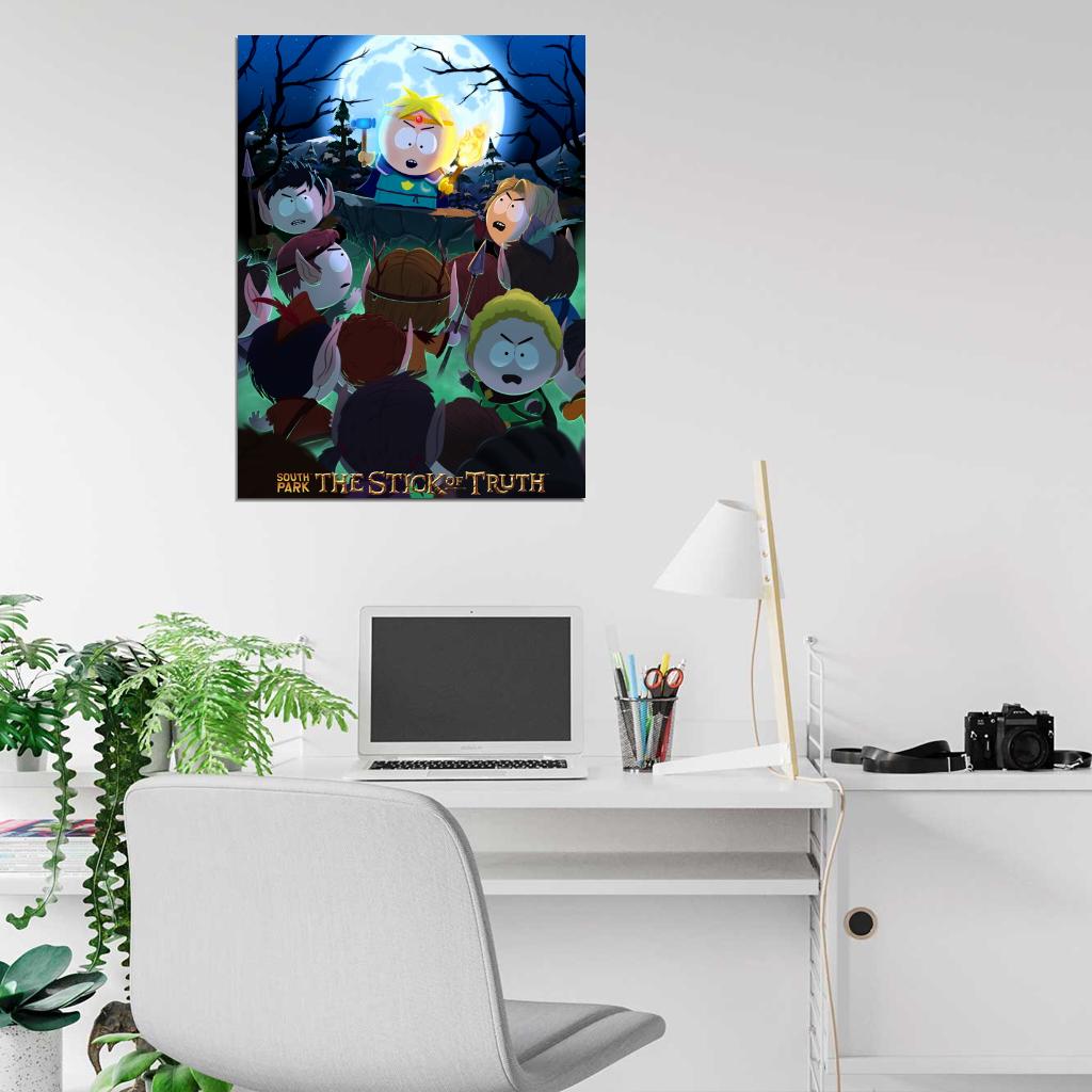 South Park The Stick Of Truth Cool Art Wall Art Print Poster