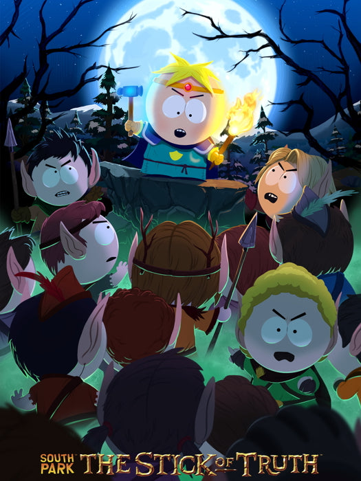 South Park The Stick Of Truth Cool Art Wall Art Print Poster