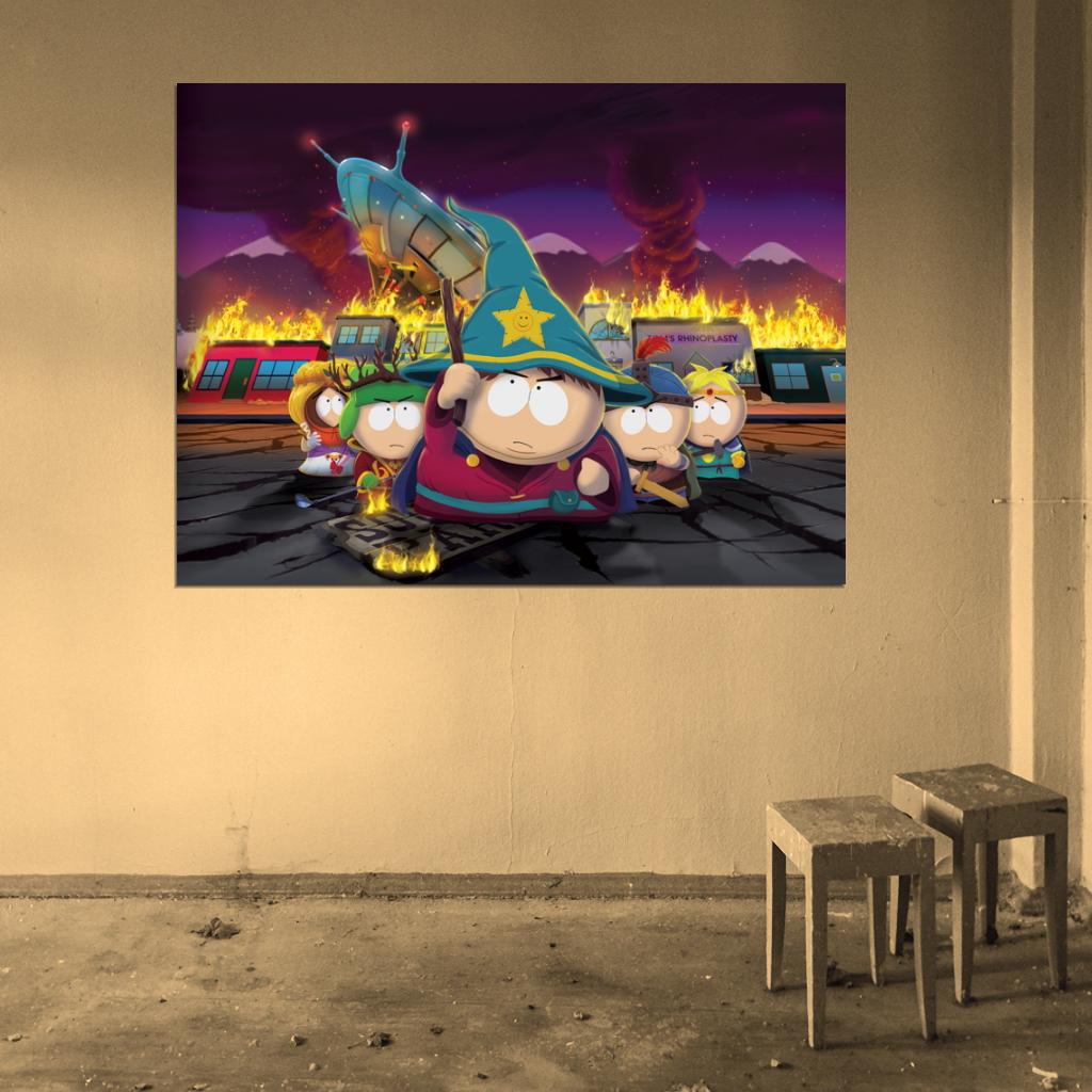 South Park The Stick Of Truth Cool Art Wall Art Print Poster