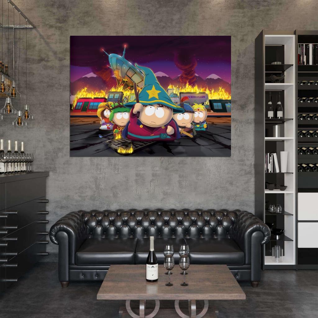 South Park The Stick Of Truth Cool Art Wall Art Print Poster