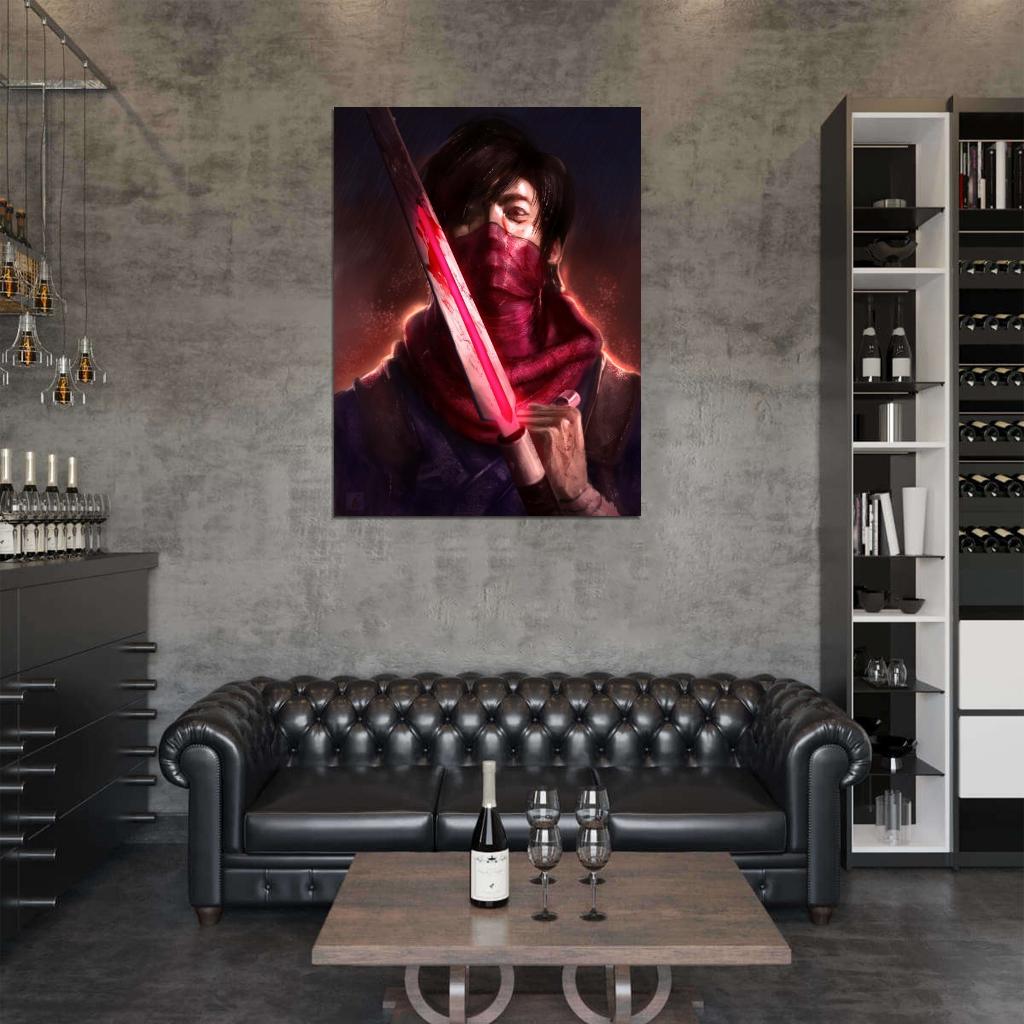 Strider Hiryu Anime Manga Video Game Awesome Painting Art Wall Art Print Poster