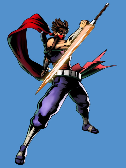 Strider Hiryu Anime Manga Video Game Art Wall Art Print Poster