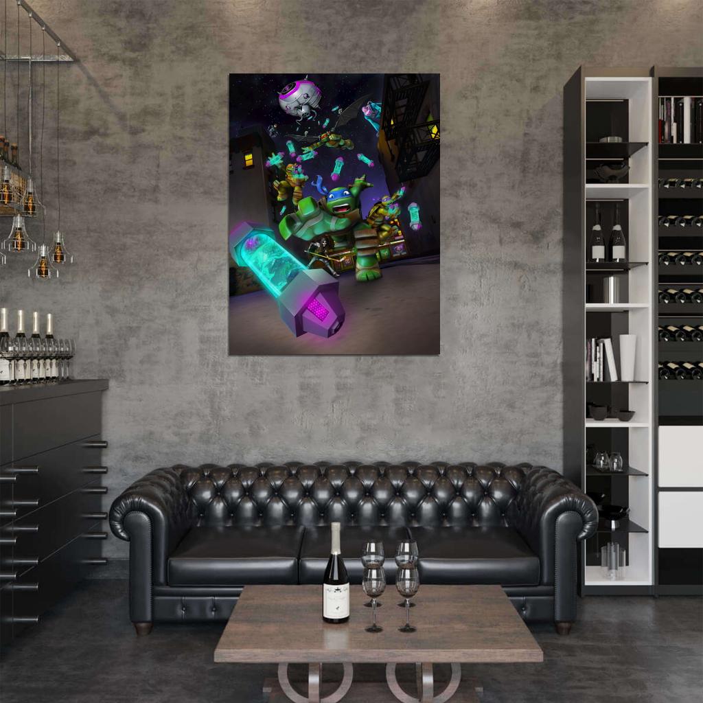 Teenage Mutant Ninja Turtles TV Series 2012 Amazing Cool Art TMNT Wall Art Print Poster