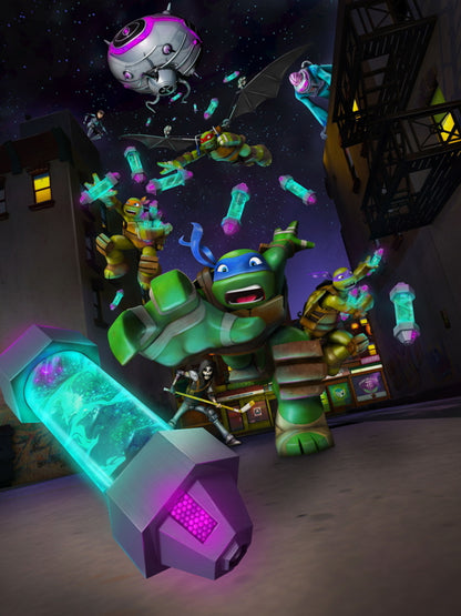 Teenage Mutant Ninja Turtles TV Series 2012 Amazing Cool Art TMNT Wall Art Print Poster