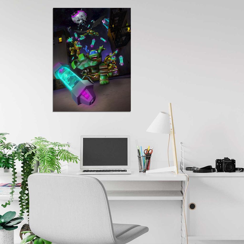 Teenage Mutant Ninja Turtles TV Series 2012 Amazing Cool Art TMNT Wall Art Print Poster