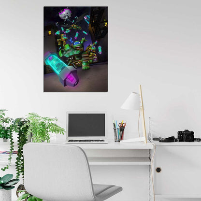 Teenage Mutant Ninja Turtles TV Series 2012 Amazing Cool Art TMNT Wall Art Print Poster