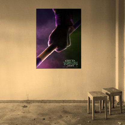 Donatello Teenage Mutant Ninja Turtles 2014 Movie Art TMNT Wall Art Print Poster
