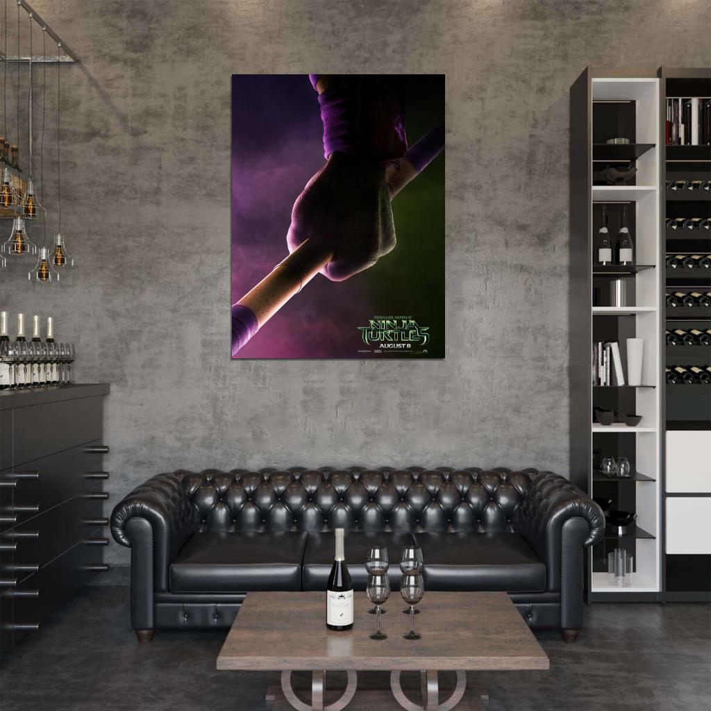 Donatello Teenage Mutant Ninja Turtles 2014 Movie Art TMNT Wall Art Print Poster