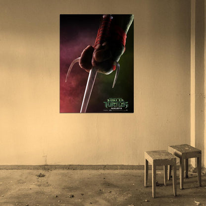 Raphael Teenage Mutant Ninja Turtles 2014 Movie Art TMNT Wall Art Print Poster