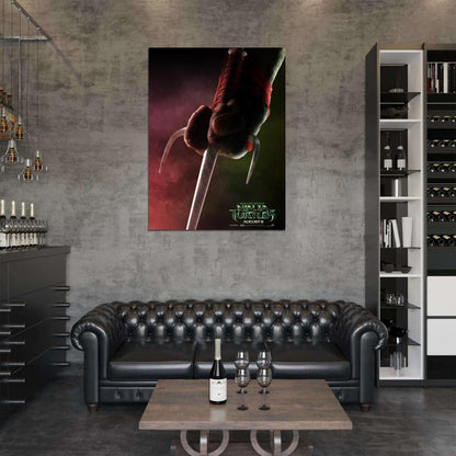 Raphael Teenage Mutant Ninja Turtles 2014 Movie Art TMNT Wall Art Print Poster