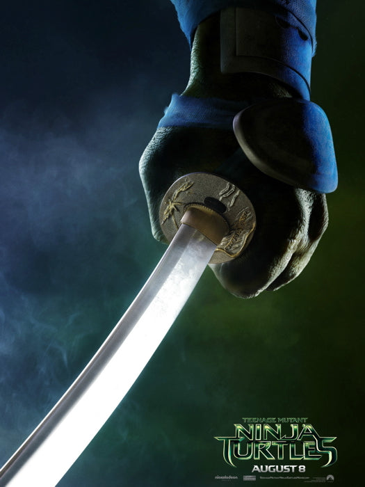 Leonardo Teenage Mutant Ninja Turtles 2014 Movie Art TMNT Wall Art Print Poster
