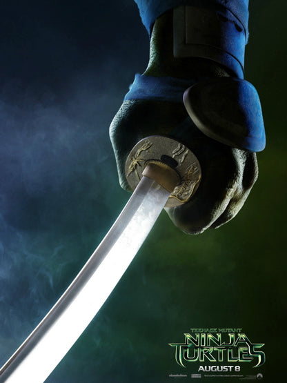 Leonardo Teenage Mutant Ninja Turtles 2014 Movie Art TMNT Wall Art Print Poster