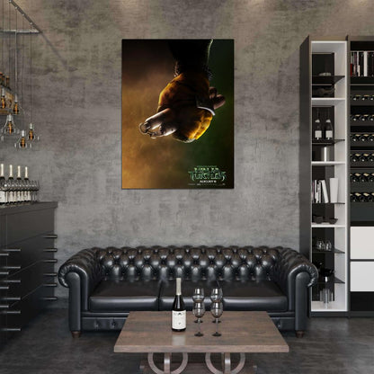 Michelangelo Teenage Mutant Ninja Turtles 2014 Movie Art TMNT Wall Art Print Poster