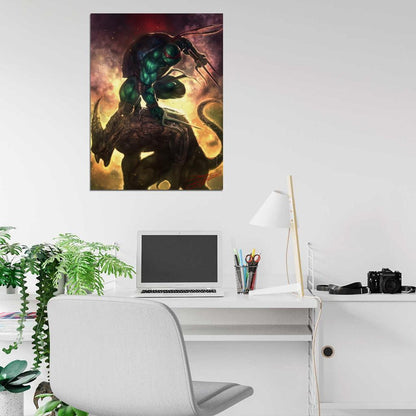 Raphael Teenage Mutant Ninja Turtles Awesome Dark Art TMNT Wall Art Print Poster