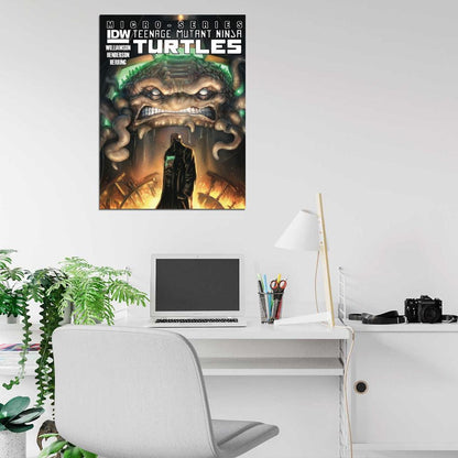 Krang Teenage Mutant Ninja Turtles Awesome Art TMNT Wall Art Print Poster