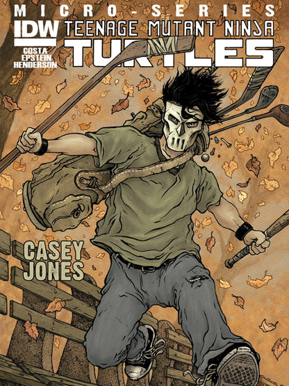 Casey Jones Teenage Mutant Ninja Turtles Cool Art TMNT Wall Art Print Poster