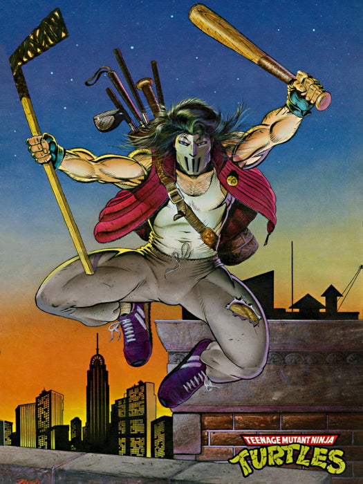Casey Jones Teenage Mutant Ninja Turtles Cool Art TMNT Wall Art Print Poster