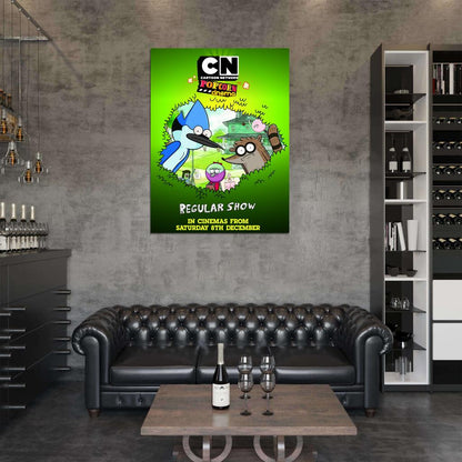The Regular Show Cartoon TV Series Wall Art Print Poster