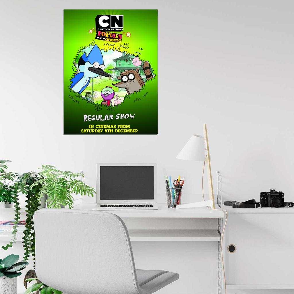 The Regular Show Cartoon TV Series Wall Art Print Poster