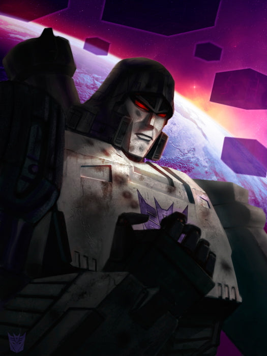 Megatron Transformers Generation 1 Classic Awesome Art Wall Art Print Poster