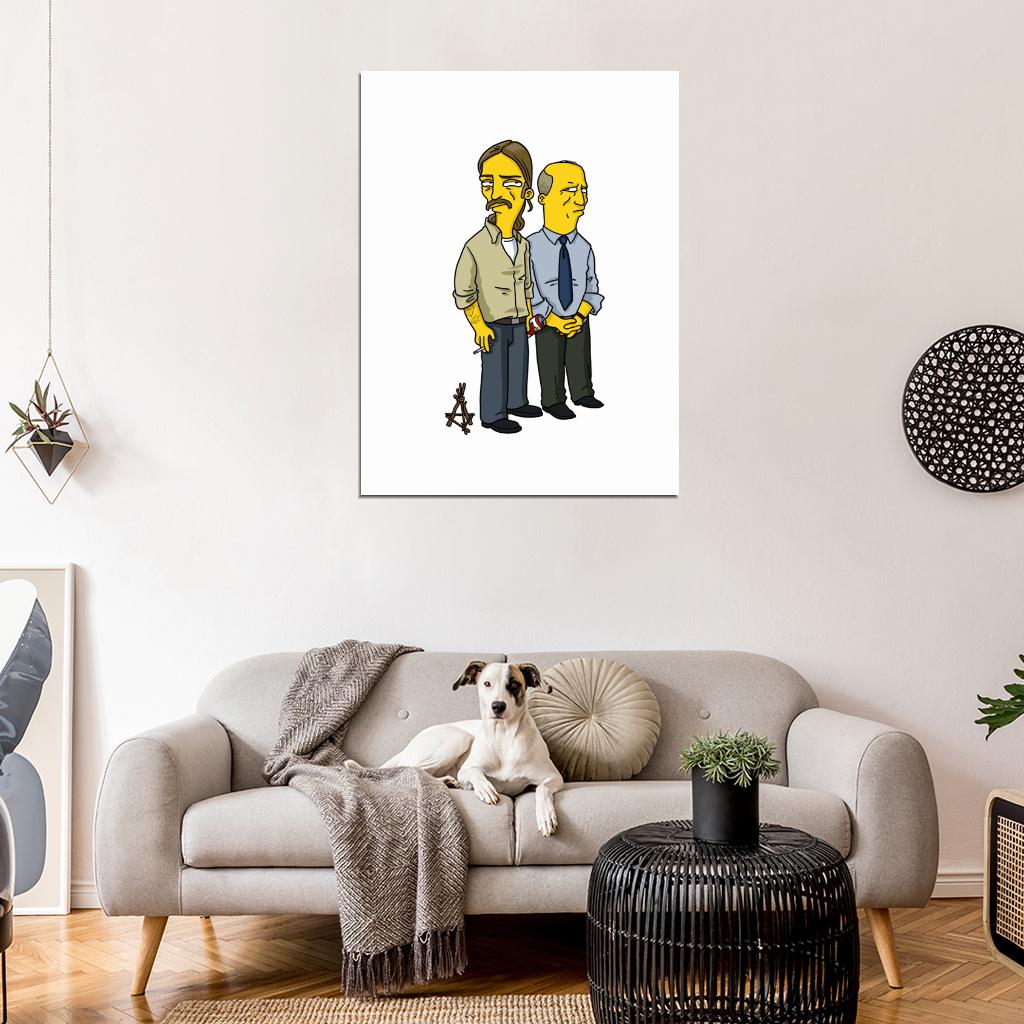 True Detective Cool Funny Art TV Series Wall Art Print Poster