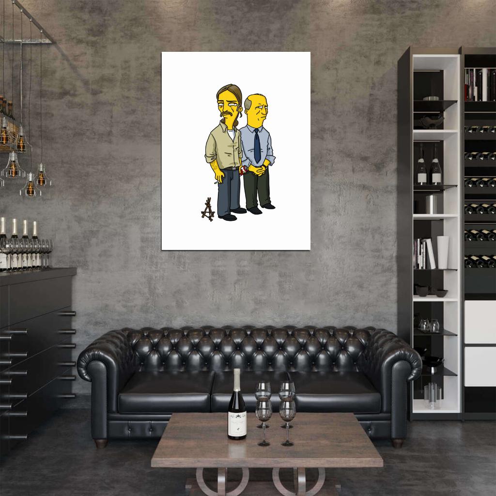 True Detective Cool Funny Art TV Series Wall Art Print Poster