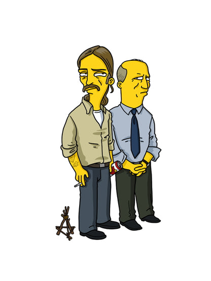 True Detective Cool Funny Art TV Series Wall Art Print Poster