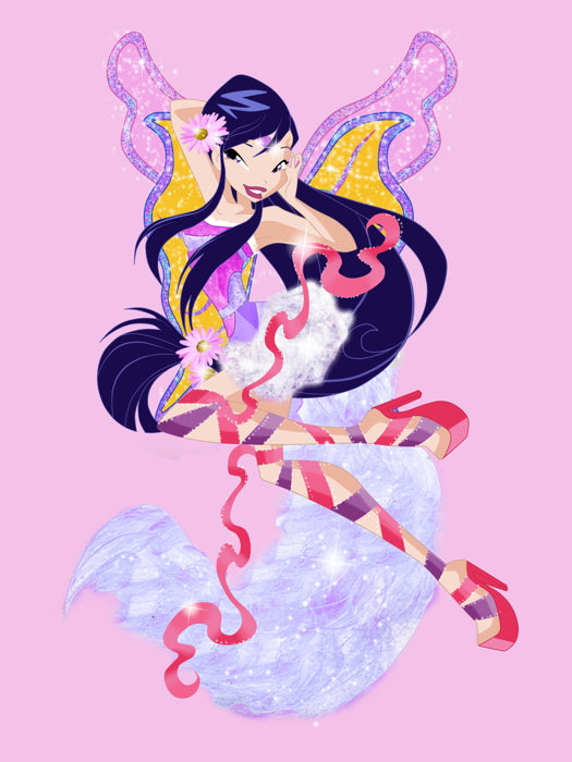 Winx Club Musa Sirenix Beautiful Cartoon TV Series Wall Art Print Poster