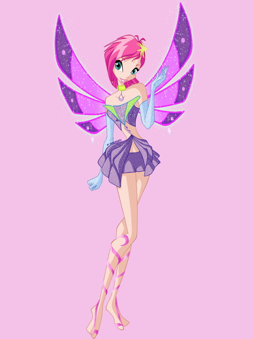 Winx Club Tecna Sirenix Beautiful Cartoon TV Series Wall Art Print Poster