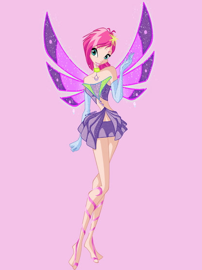 Winx Club Tecna Sirenix Beautiful Cartoon TV Series Wall Art Print Poster