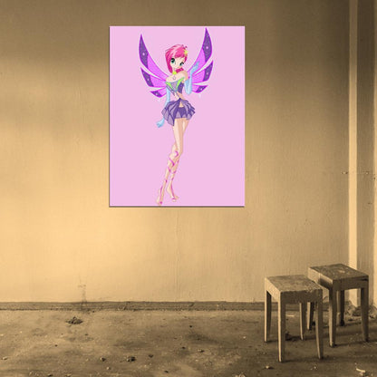 Winx Club Tecna Sirenix Beautiful Cartoon TV Series Wall Art Print Poster