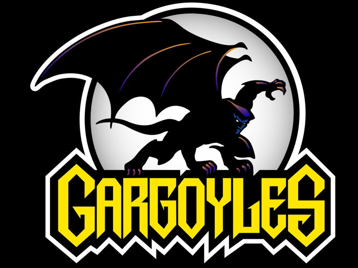 Gargoyles Logo Cartoon TV Series Art Wall Art Print Poster