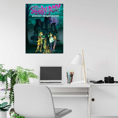 Scooby-Doo! Mystery Incorporated Cool Cartoon Art Wall Art Print Poster