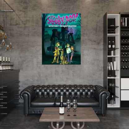 Scooby-Doo! Mystery Incorporated Cool Cartoon Art Wall Art Print Poster