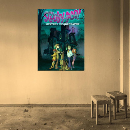 Scooby-Doo! Mystery Incorporated Cool Cartoon Art Wall Art Print Poster