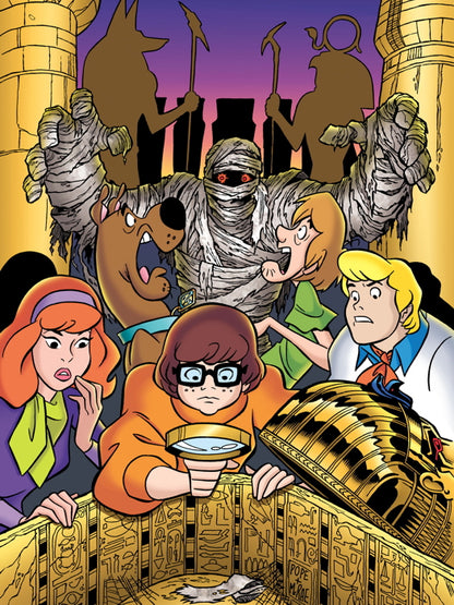 Scooby-Doo! Mummy Cool Cartoon Art Wall Art Print Poster