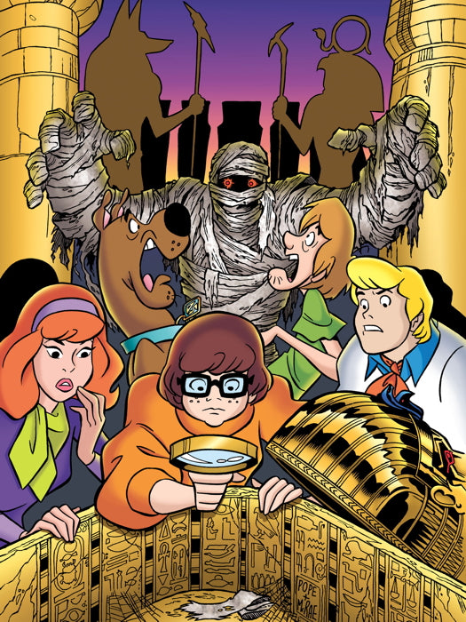 Scooby-Doo! Mummy Cool Cartoon Art Wall Art Print Poster