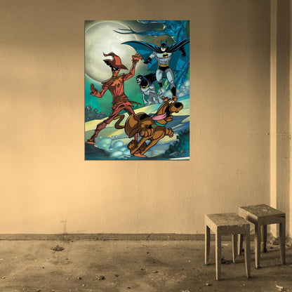 Scooby-Doo! Team-Up Cool Cartoon Art Wall Art Print Poster