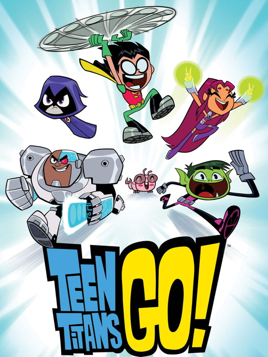 Teen Titans Go! Cartoon TV Series Art Wall Art Print Poster