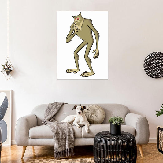 The Secret Saturdays Fiskerton Phantom Gorilla-Cat Cartoon TV Series Art Wall Art Print Poster