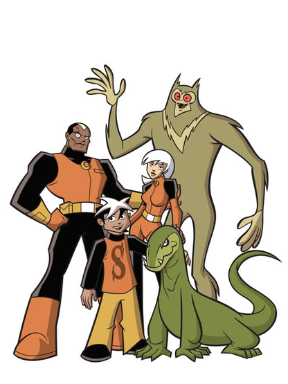 The Secret Saturdays Characters Cartoon TV Series Art Wall Art Print Poster