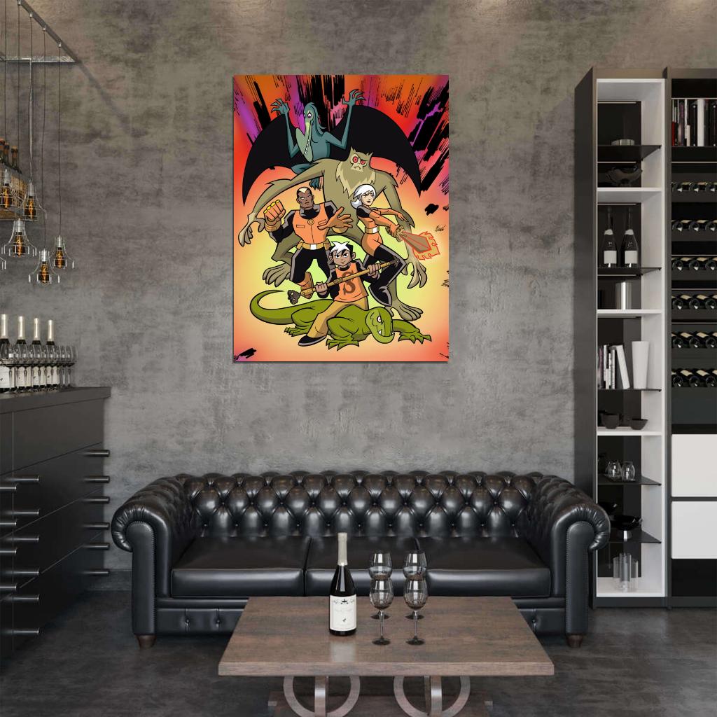 The Secret Saturdays Cartoon TV Series Amazing Art Wall Art Print Poster