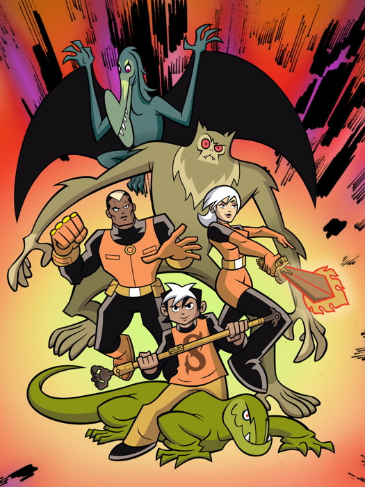 The Secret Saturdays Cartoon TV Series Amazing Art Wall Art Print Poster