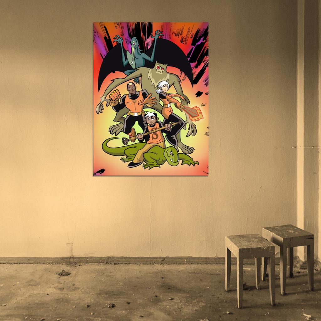 The Secret Saturdays Cartoon TV Series Amazing Art Wall Art Print Poster